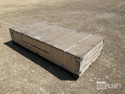 KJ K1220 Single Garage Metal Shed - Unused