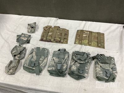 (133) Bags, (162) Grenade Pouches, (45) Canteen Pouches & Assorted Items