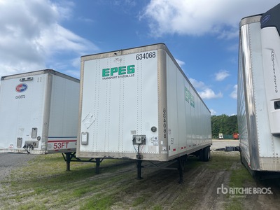 2014 Wabash DVCVHPC 53 ft x 102 in T/A Van Trailer