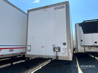 2014 Wabash DVCVHPC 53 ft x 102 in T/A Van Trailer