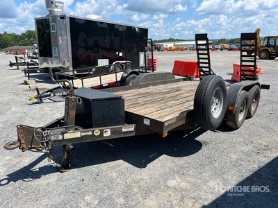 2011 Mastertrack LCHD5-8416 16 ft T/A Equipment Trailer