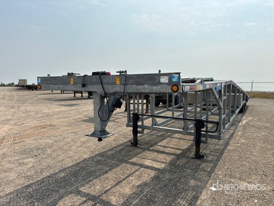 2023 J & J Trailers T/A Open Car Carrier Trailer