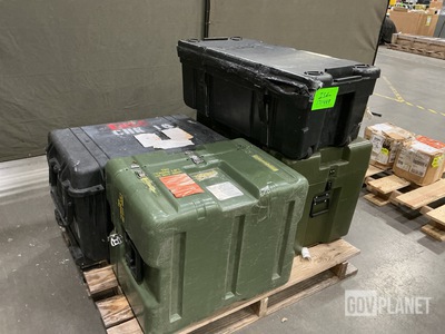 (4) Assorted Storage Cases