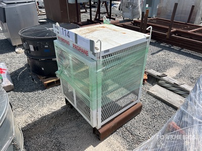 Propane Storage Cage Divers