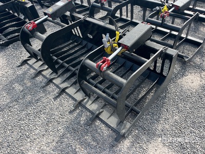 All-Star 68 in Skeleton W/Teeth Skid Steer Grapple (Unused)