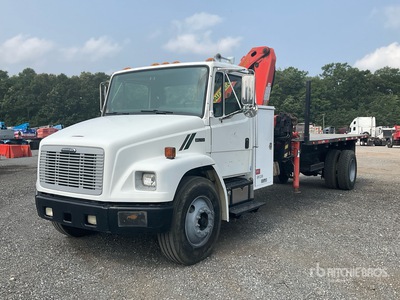 1999 Palfinger PK8080 Knuckle Boom on 2003 Freightliner FL70 4x2 Boom Truck