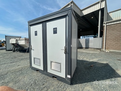 6 ft 9 in x 4 ft 3 in 2 Person Portable Toilet