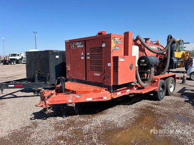 2016 Ditch Witch FX50 800 gal T/A Unidad de Excavación por Aspiración