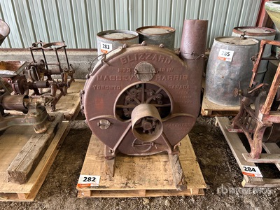 Massey Harris Blizzard Antique Silage Cutter