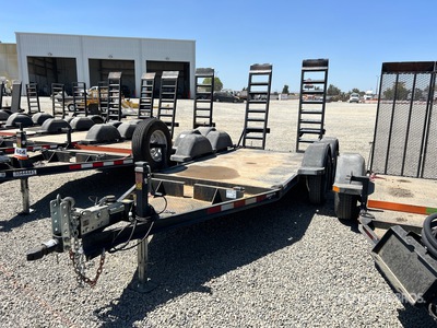 2018 MMDI 510ECMPH 14 ft T/A Equipment Trailer
