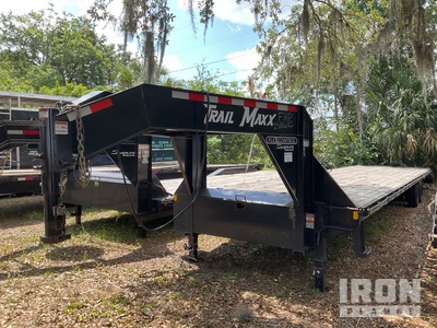 2024 Trailmaxx MAX210S-40 40 ft T/A Gooseneck Equipment Trailer