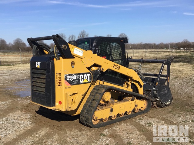 MINI CARGADOR SOBRE ORUGAS 2017 CATERPILLAR 299D2XHP
