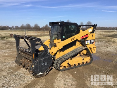 2017 Cat 299D2 XHP Two-Speed Compact Track Loader