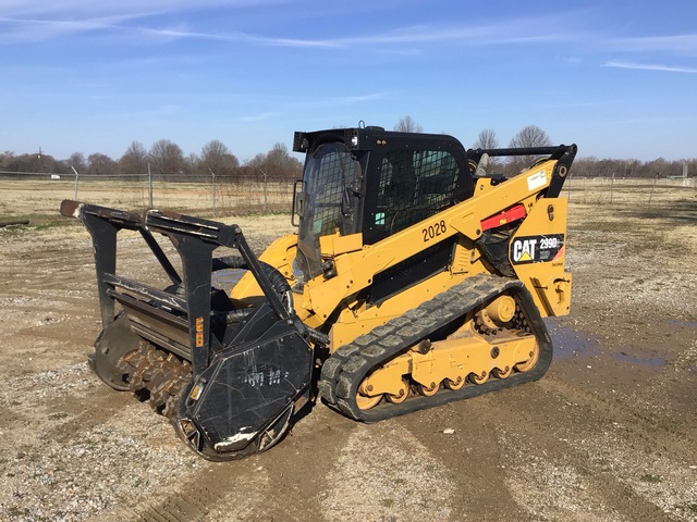 2017 Cat 299D2 XHP Two-Speed Compact Track Loader