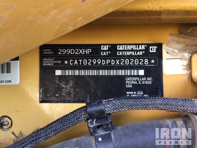 MINI CARGADOR SOBRE ORUGAS 2017 CATERPILLAR 299D2XHP