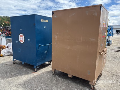 Quantity of (2) Work Station Jobsite Boxes