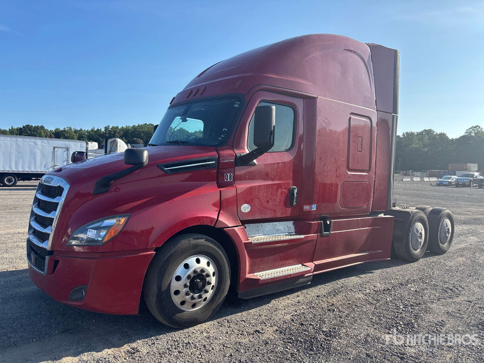 2019 Freightliner Cascadia 126 6x4 3- Achs Sattelzugmaschine mit Schlafkabine (Inoperable)