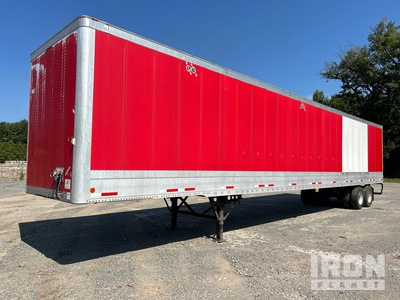 2013 Wabash DVHDHPC 53 ft T/A Van Trailer