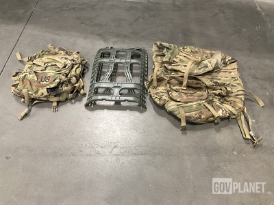 (87) Frames & (37) Assorted Assault Packs