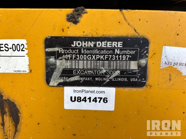 EXCAVADORA 2019 JOHN DEERE 300GLC
