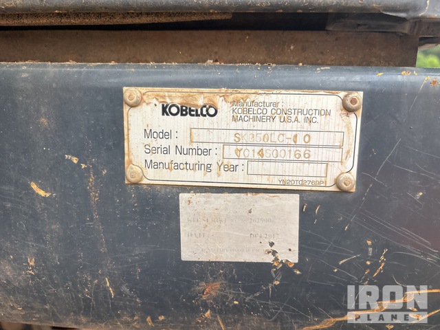 EXCAVADORA 2018 KOBELCO SK350LC10