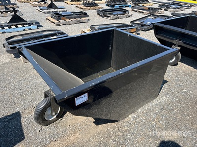Kit Containers  54 in Skid Steer Dump Hopper