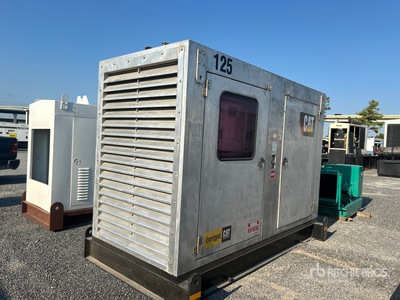 Cat 100 kW Skid-Mounted Generator Set