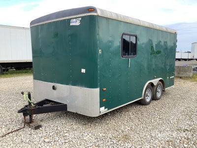 2013 American Hauler 16 ft T/A Enclosed Trailer