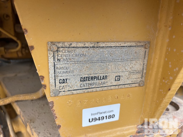 MOTOCONFORMADORA CATERPILLAR 140H 1996
