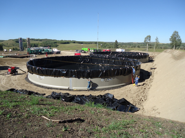 1550 M3 Fire Suppression Water Tank