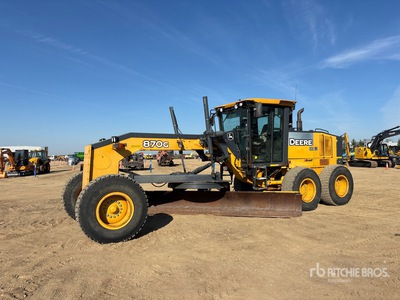 2012 John Deere 870G Motor Grader