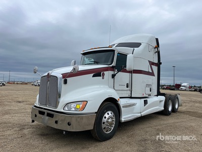 2012 Kenworth T660 6x4 3- Achs Sattelzugmaschine mit Schlafkabine