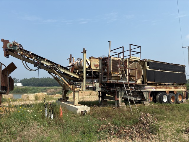 1990 (unverified) Telsmith 2250 Portable Jaw Crushing Plant