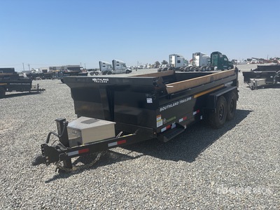 2026 Southland SL714-16K 14 ft T/A Dump Utility Trailer (Unused)