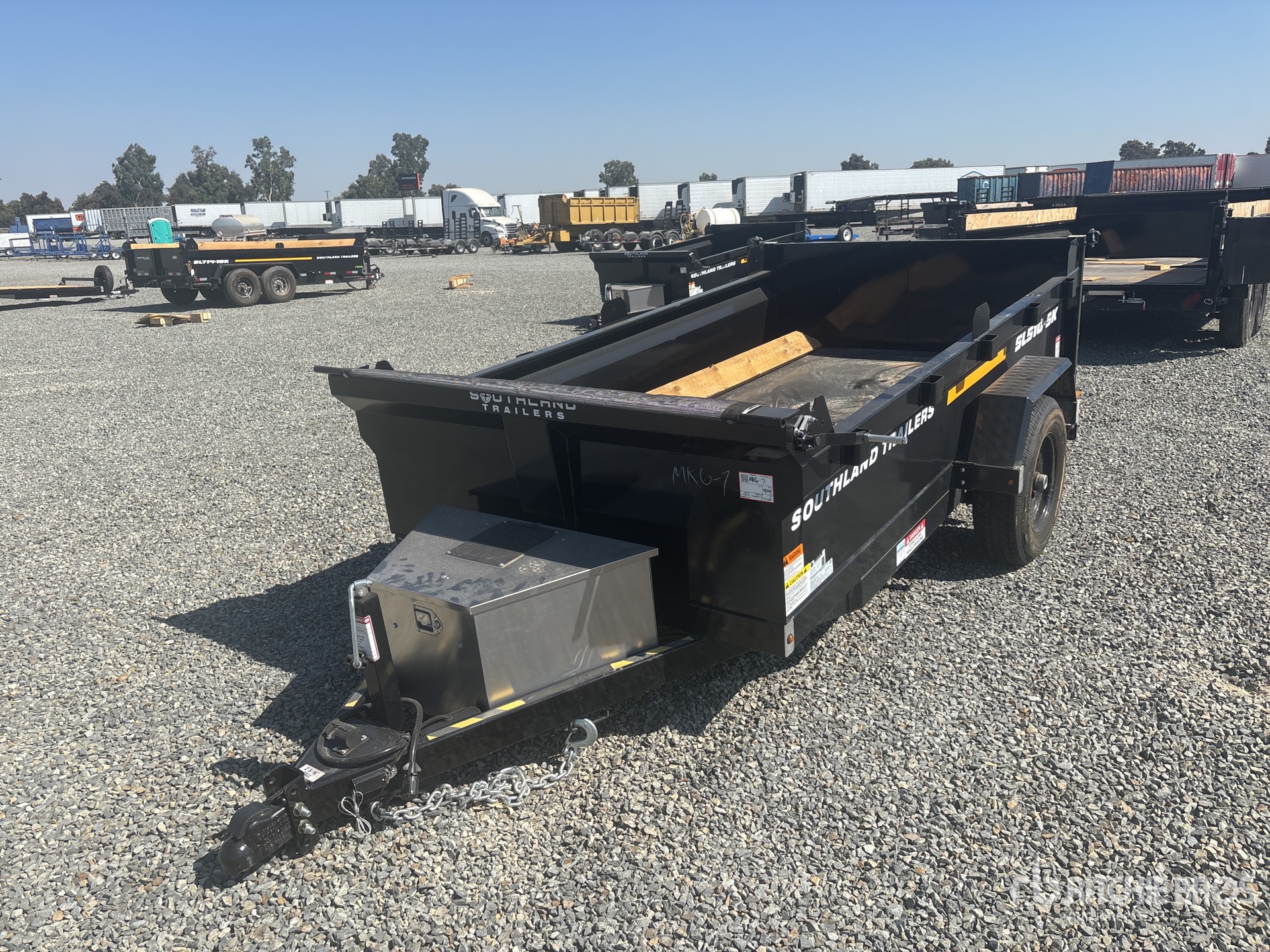 2026 Southland SL510-5K 10 ft S/A Tipping Utility Trailer (Unused)