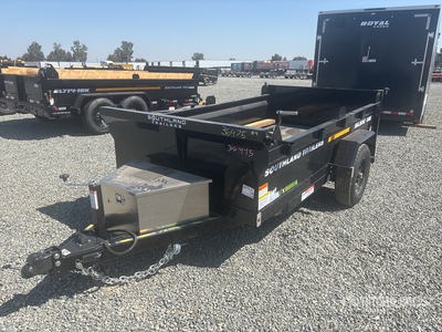 2026 Southland SL510-5K 10 ft S/A Dump Utility Trailer