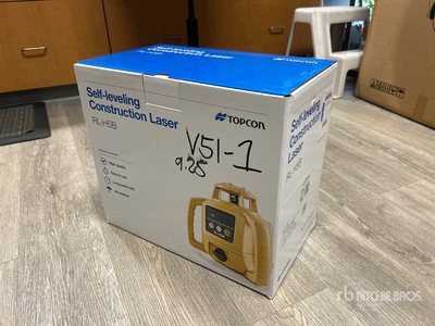 2025 Topcon RL-H5B Self-Leveling Rotary Nivel láser (Unused)