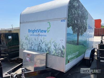 2015 SPNS 16 ft T/A Enclosed Trailer