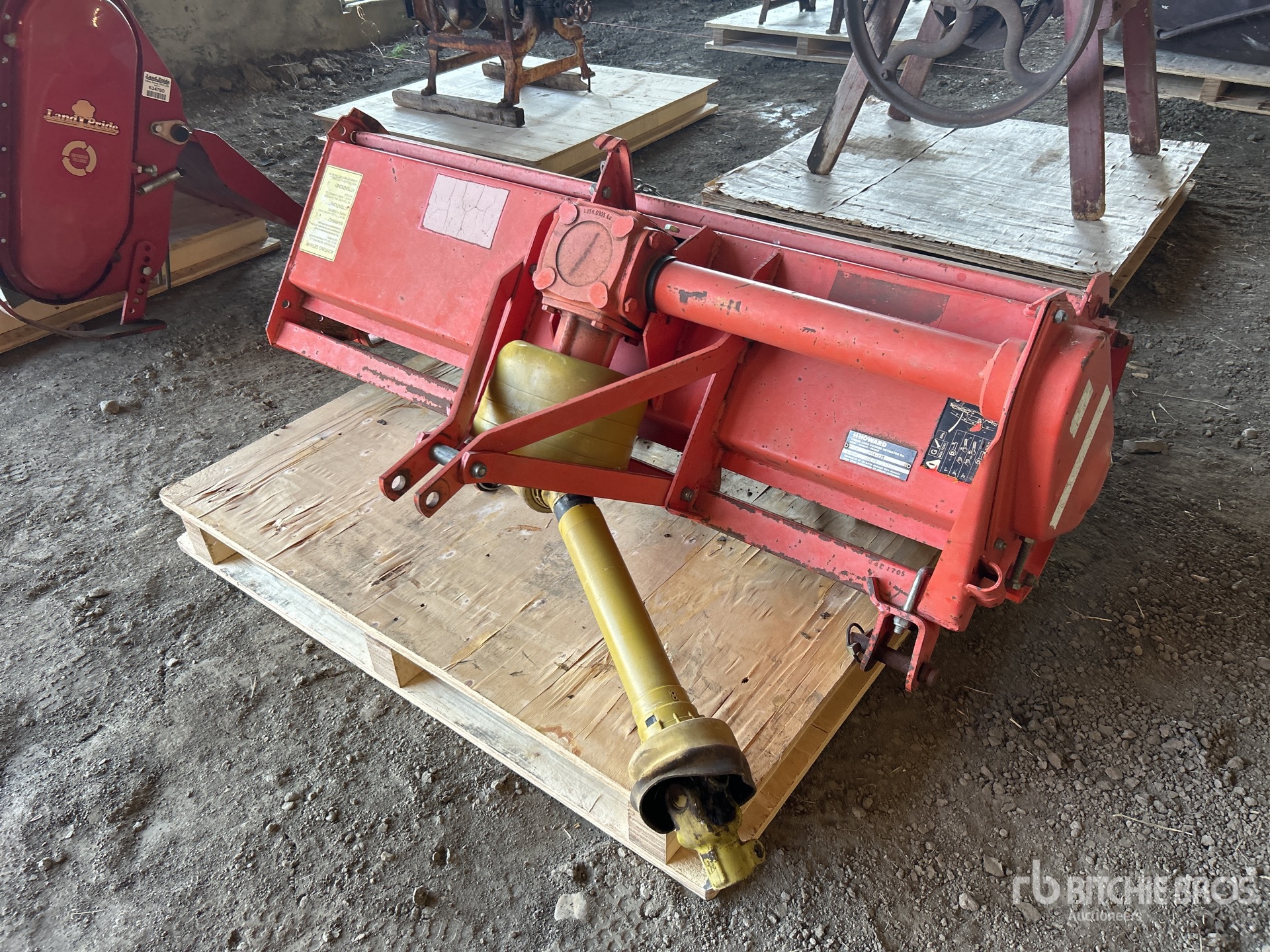 Howard HR4 53 in 3-Point Rototiller