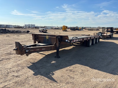 2016 BWS 31 ft Tri/A Tilt Deck Trailer