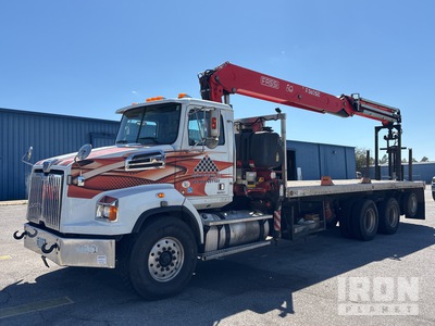 Fassi F360SE Articulated Boom on 2016 Western Star 4700SB 8x4 mobiele kraan (Inoperable)