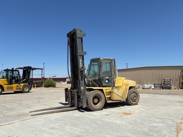 2008 Hyster H280HD 24600 lb Pneumatic Tire Forklift