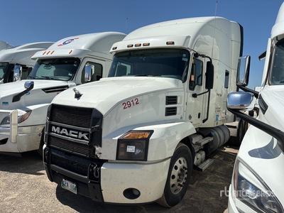 2019 Mack AN64T 6x4 Tracteur Routier Couchette (Inoperable)