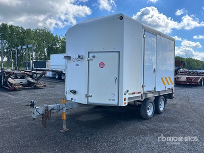 2008 JL 13 ft T/A Enclosed Trailer