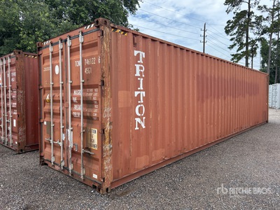 40 ft High Cube Lagercontainer