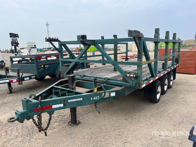1982 Lyons Metal Industries 13 ft Tri/A Utility Trailer