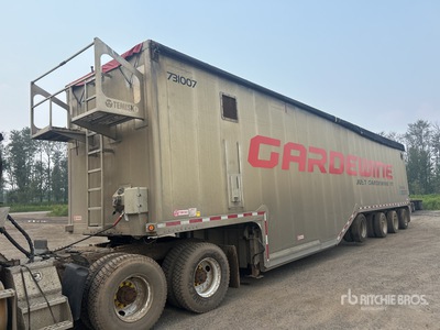 2015 Temisko 53 ft x 102 in Quad/A Rimorchio per trasporto trucioli