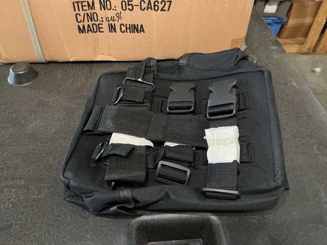 (20) Gas Mask Drop Leg Pouch Bags