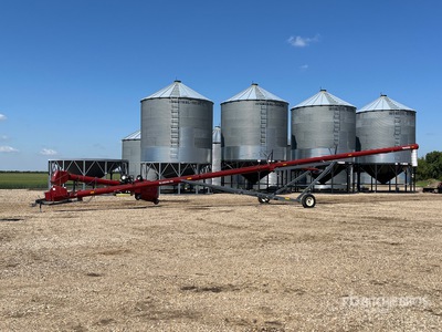 Meridian SLMD12-72 12 in x 72 ft Swing Ślimak do ziarna