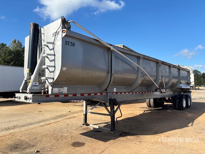 2017 Construction Trailer Specialists EHRD38 38 ft T/A مقطورة للتفريغ الخلفي